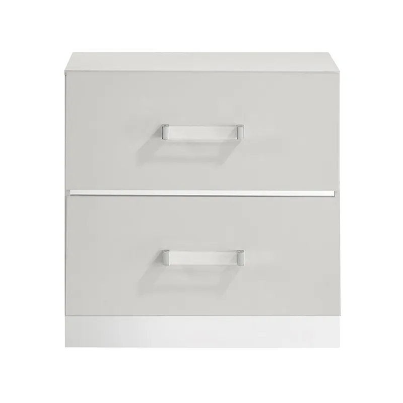 Europa Nightstand White