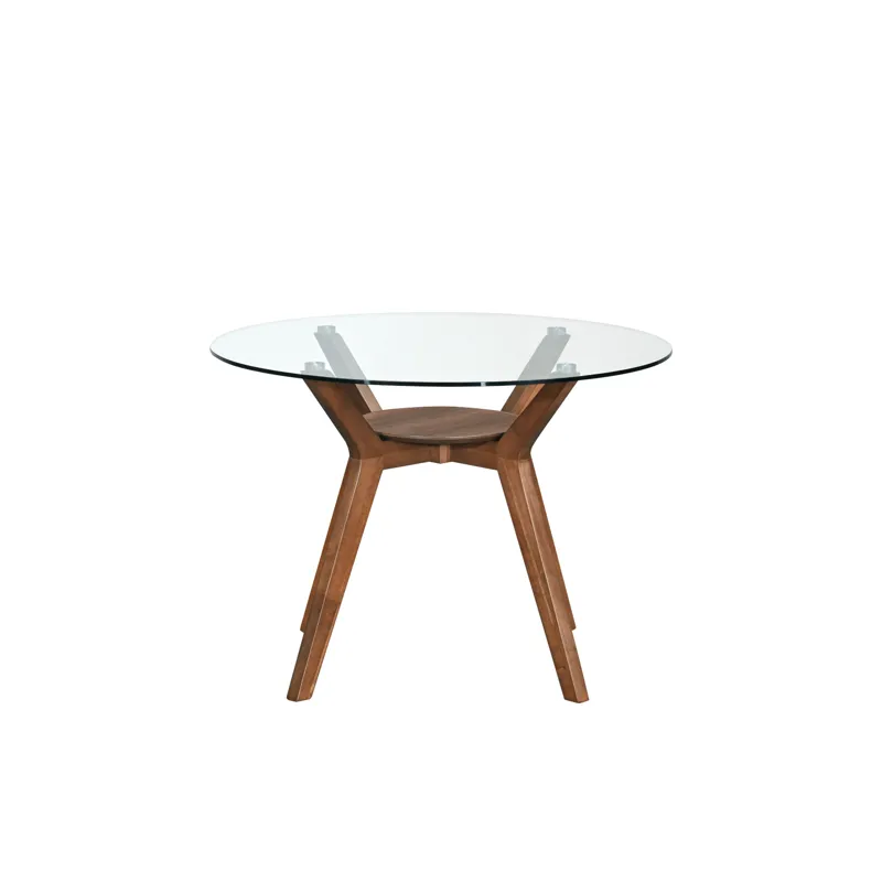 Oscar Round Glass Top For Std Or Counter Dining Base