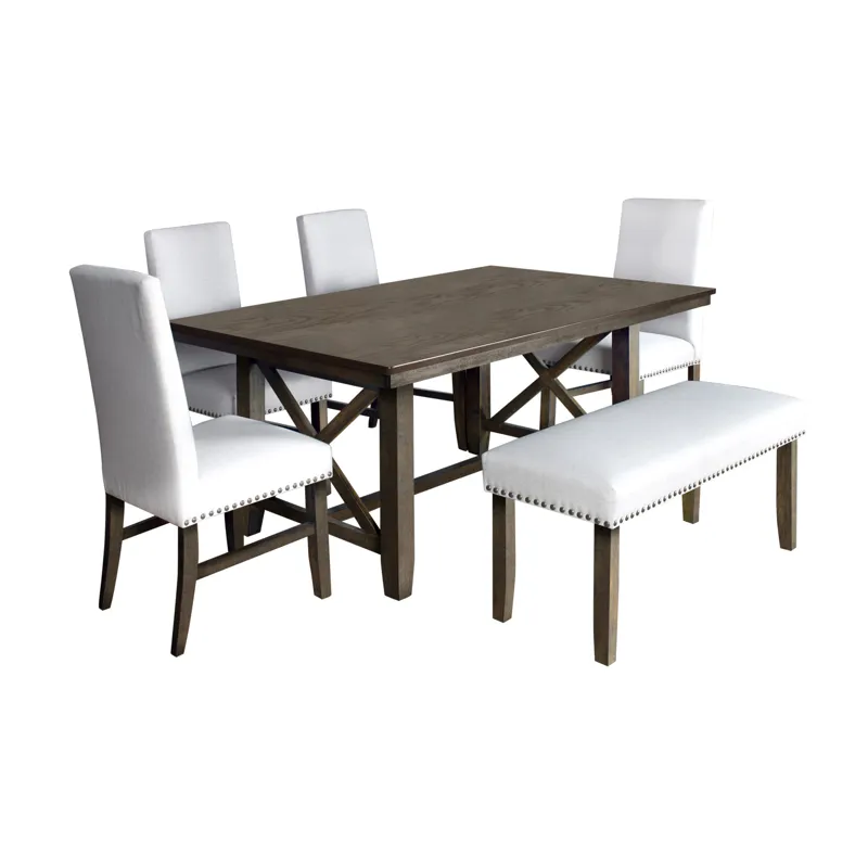 Julius Upholstered Dining Chair(2 Per Carton-Walnut