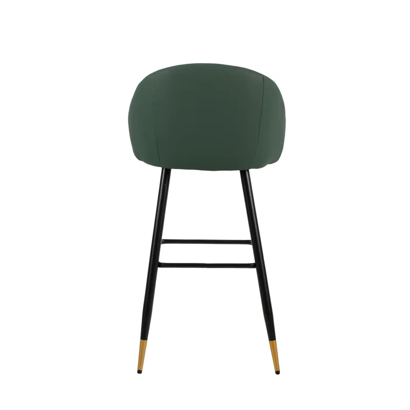 Oliver Green Vegan Leather Bar Chair(2 Per Carton)