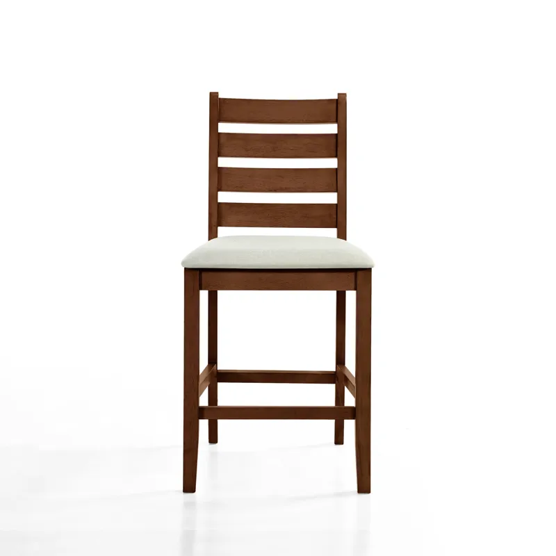 Pascal Ladderback Counter Chair(2 Per Carton-Walnut