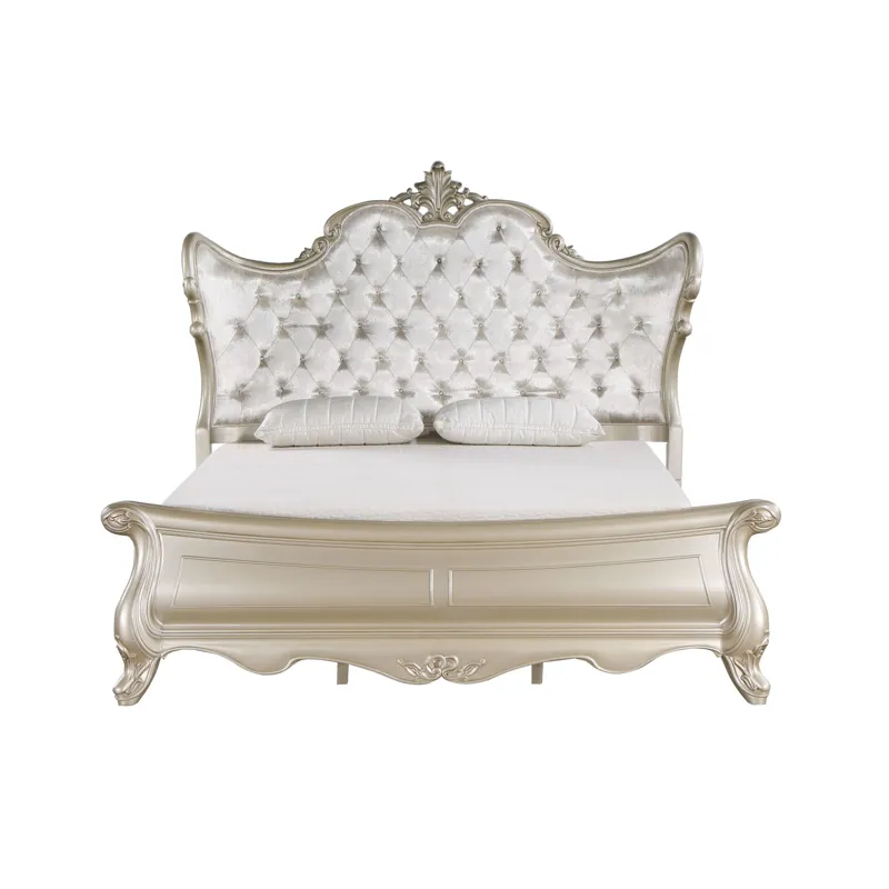 Monique Headboard-Champagne - Queen