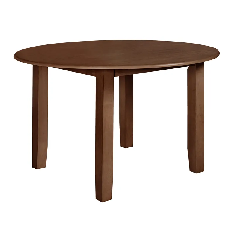 Pascal 47" Round Dining Table-Walnut
