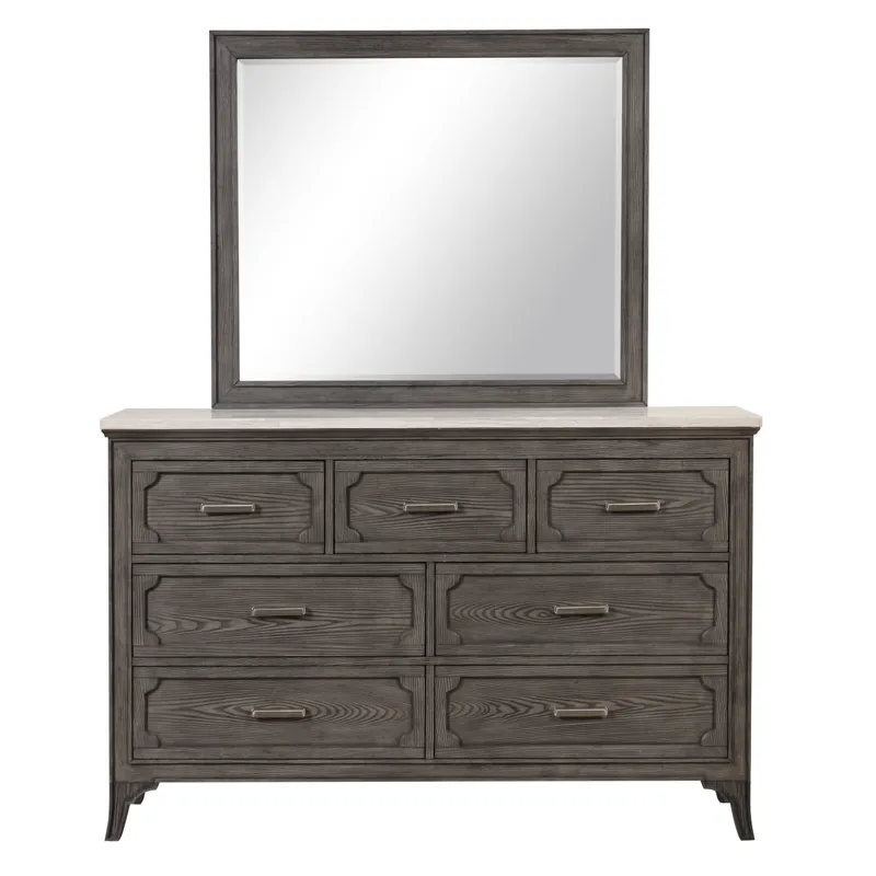 Lisbon Mirror-Gray