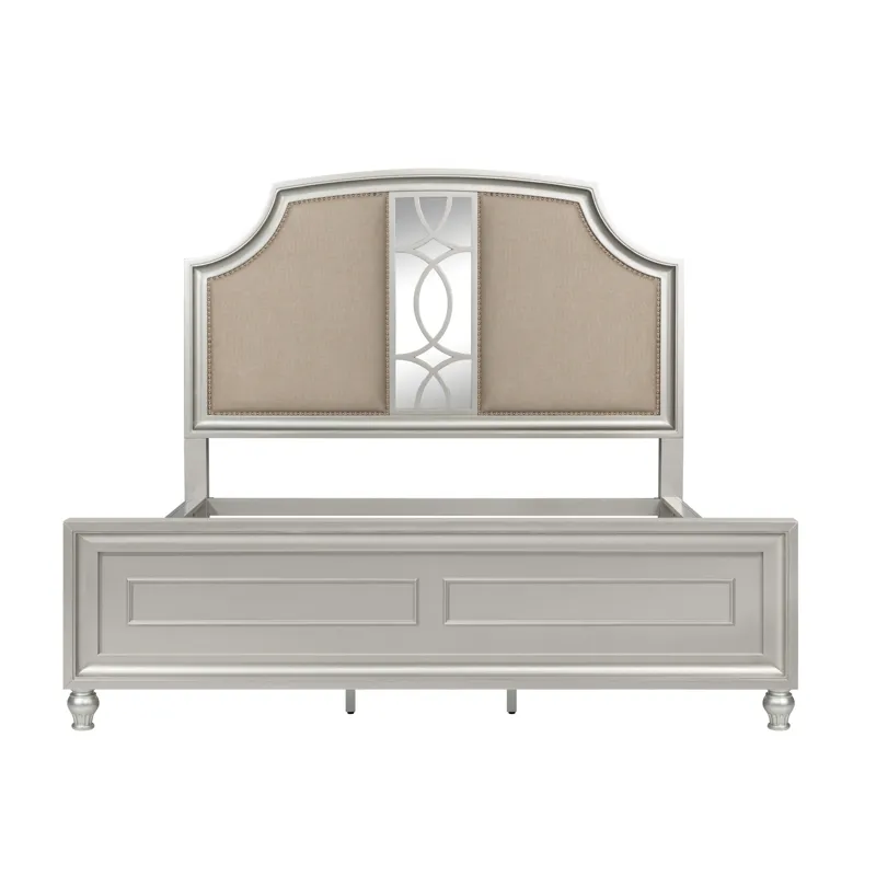 Reflections Footboard & Slats-Silver - King/California King