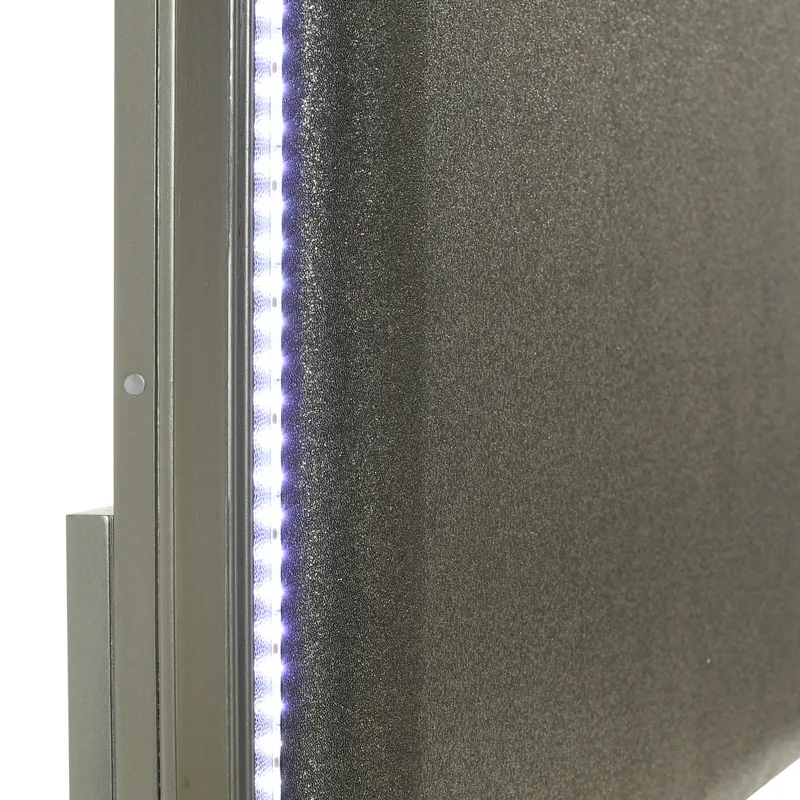 Lumina Side Rails Silver - Queen/King