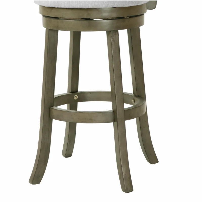 Manchester 29" Bar Stool-Ant Gray W/Fabric Seat
