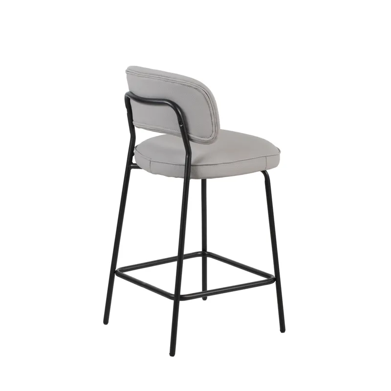 Blythe Ivory Vegan Leather Counter Chair(2 Per Carton)