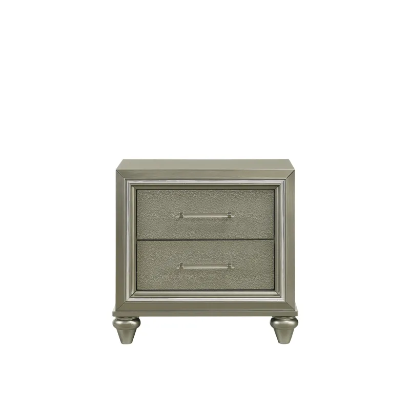 Lumina Nightstand Silver