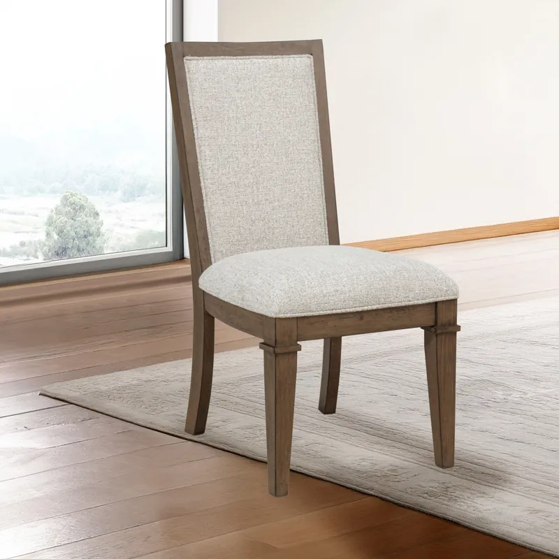 Mariana Upholstered Side Chair(2 Per Carton-Vintage Mocha