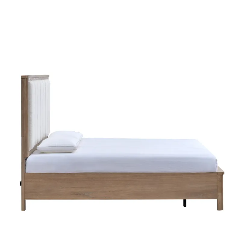 Anika Storage Footboard & Roll Out Slats-Natural - King