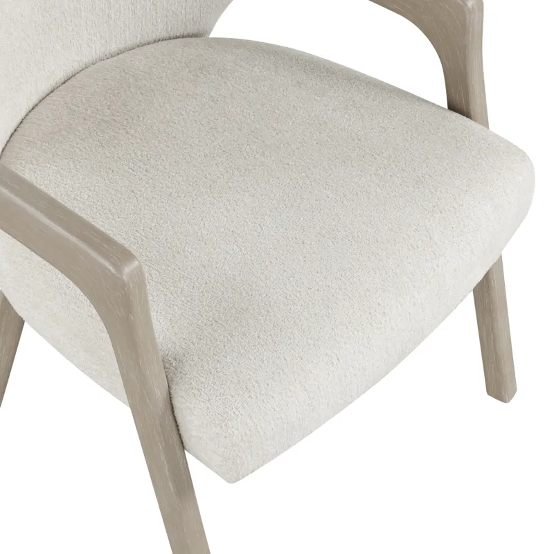 Gwendolyn Upholstered Arm Chair(2 Per Carton-Cerused Taupe