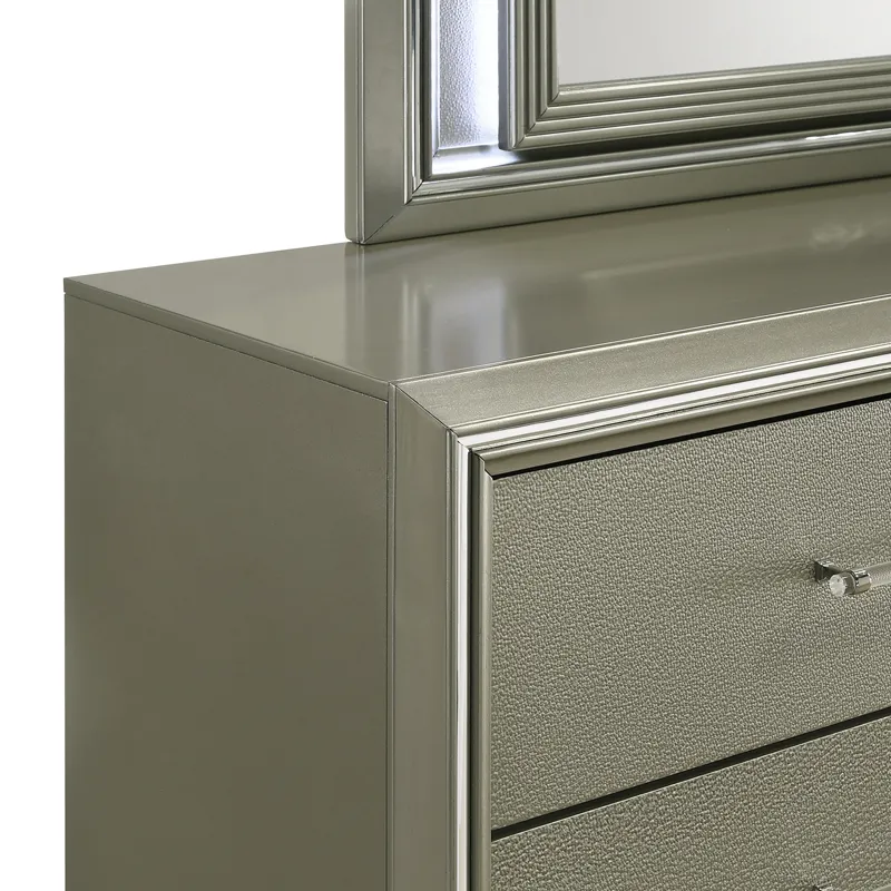 Lumina Lighted Mirror Silver
