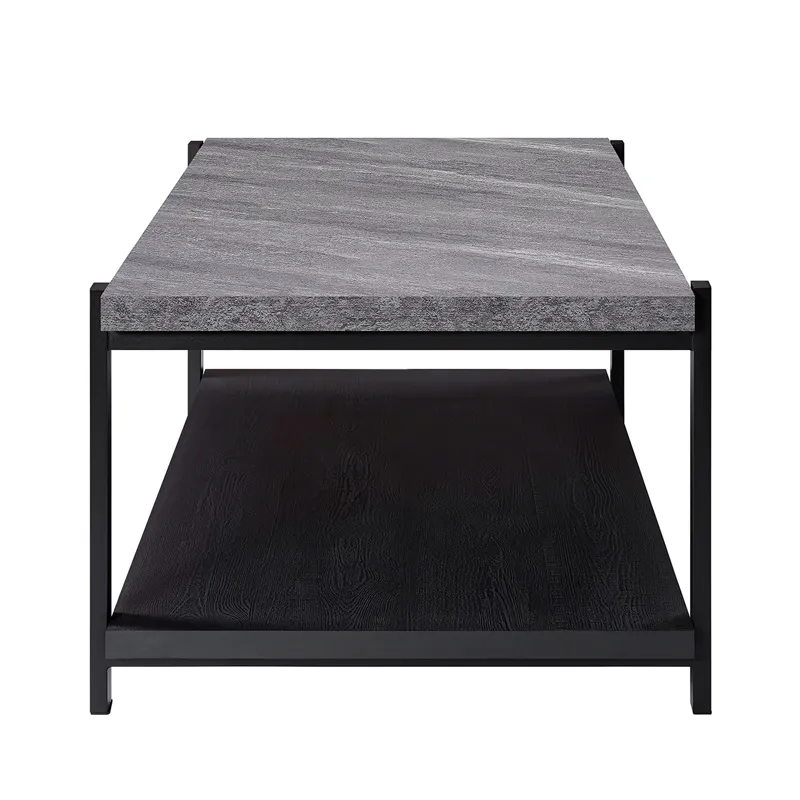 Linea 3 PC Occasional Set 1 Coffee & 2 End Tables-Dk Gray F