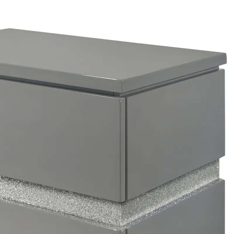 Paradox Nightstand-Gray