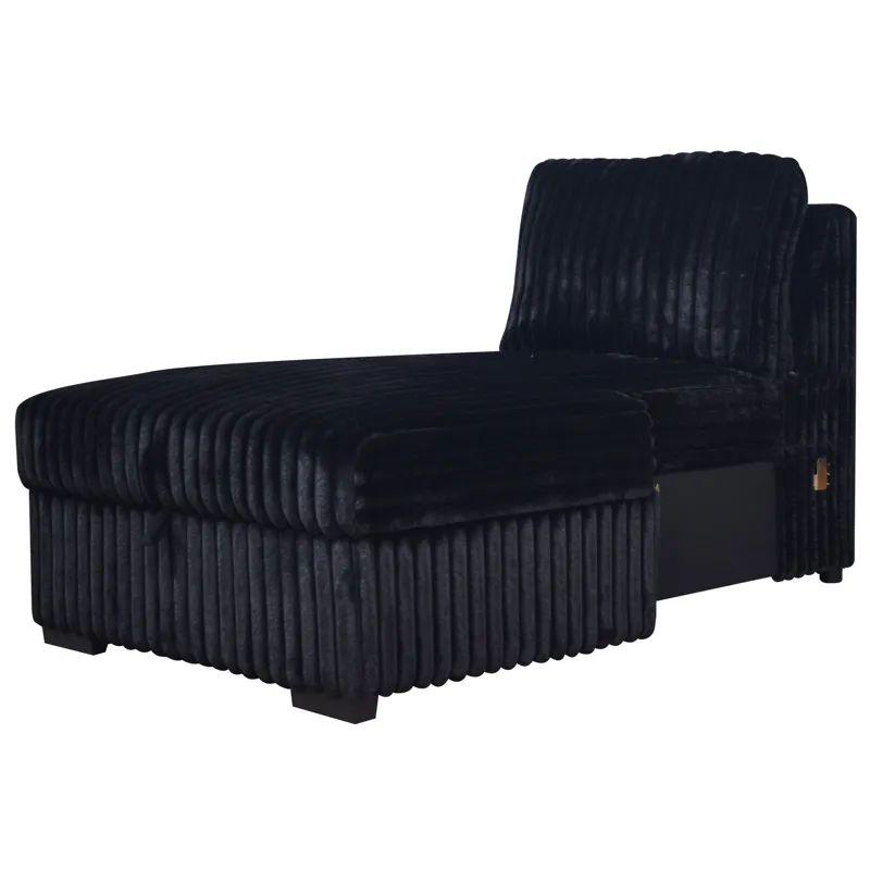 Bliss RAF Storage Chaise-Midnight
