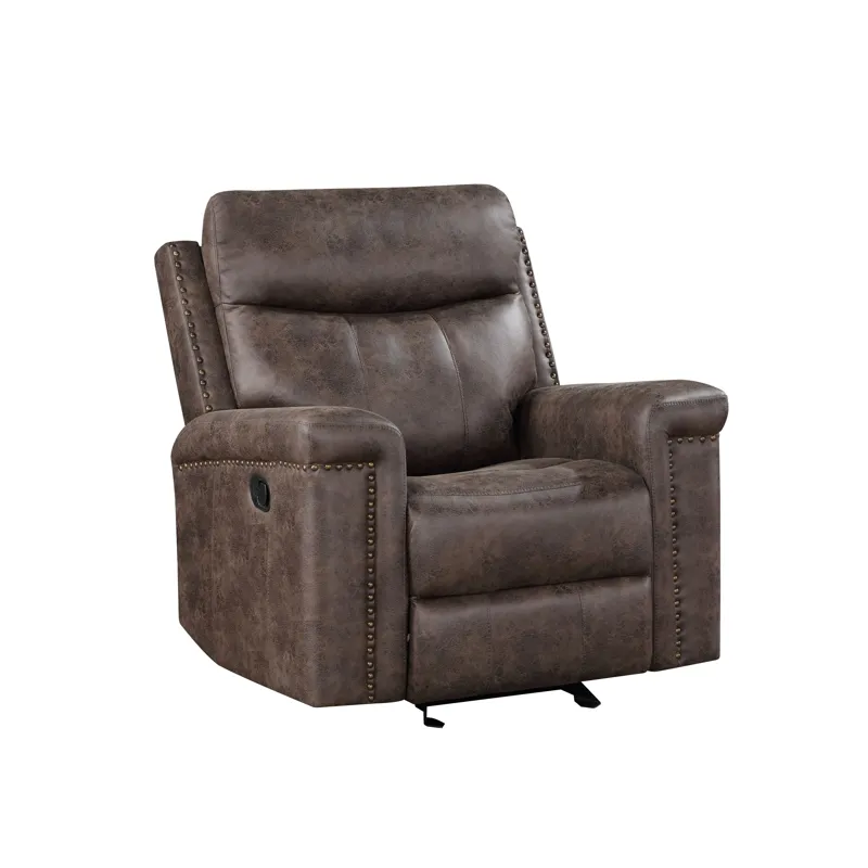 Quade Glider Recliner W/Power Footrest Mocha
