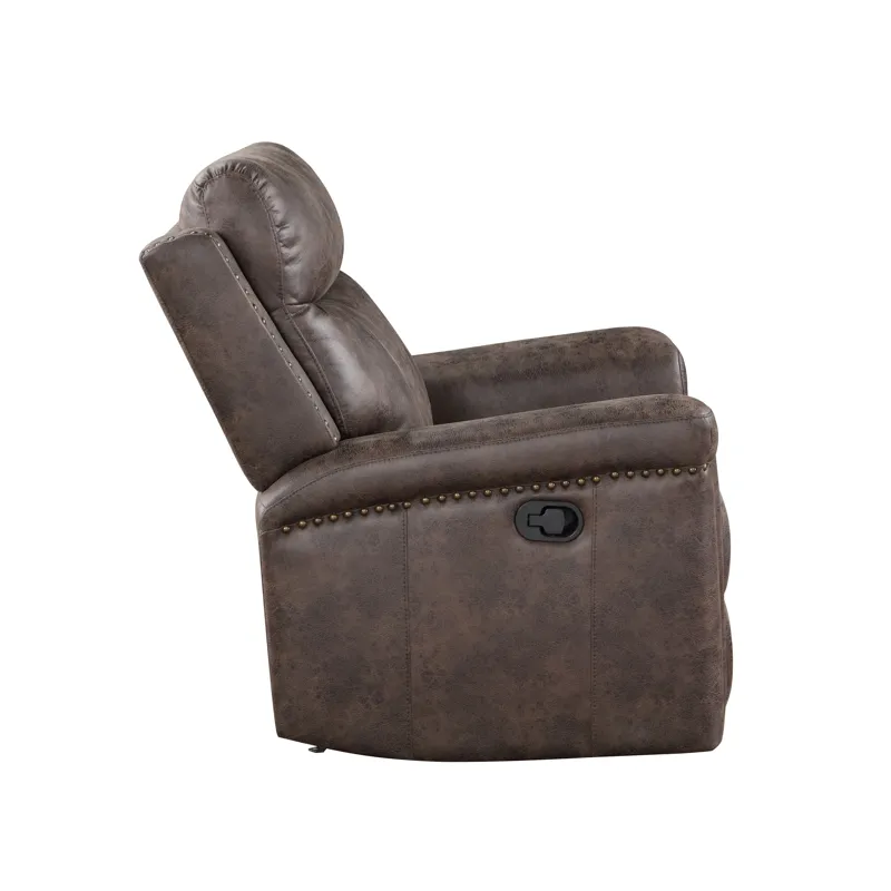 Quade Glider Recliner W/Power Footrest Mocha