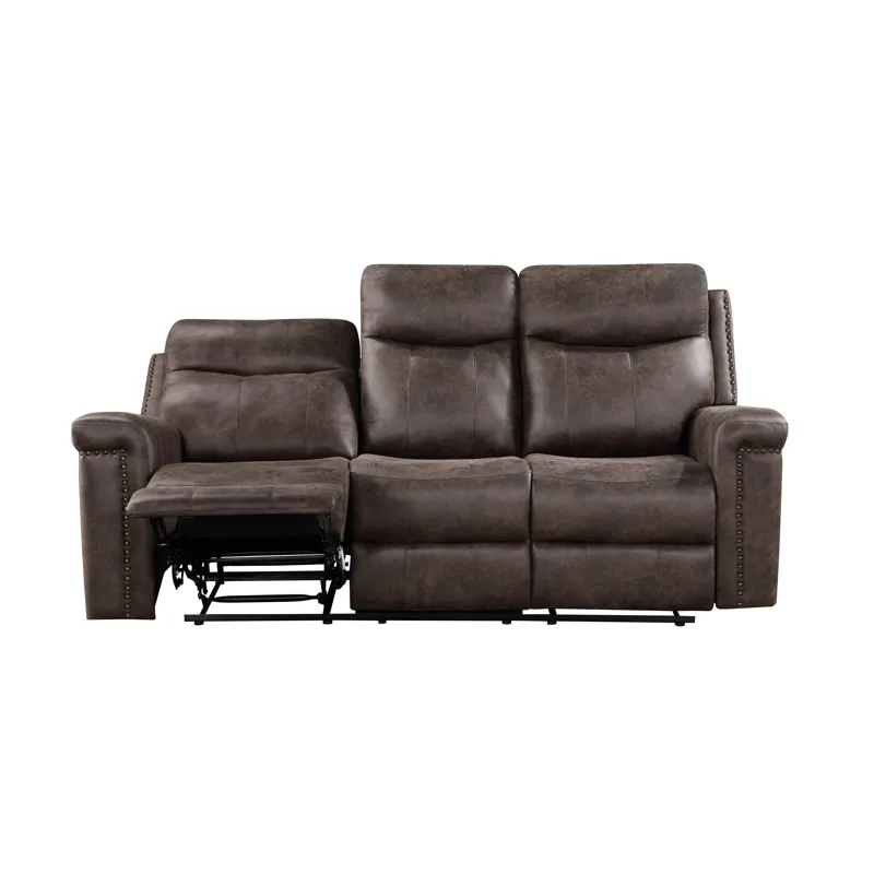 Quade Sofa W/Power Footrest Mocha