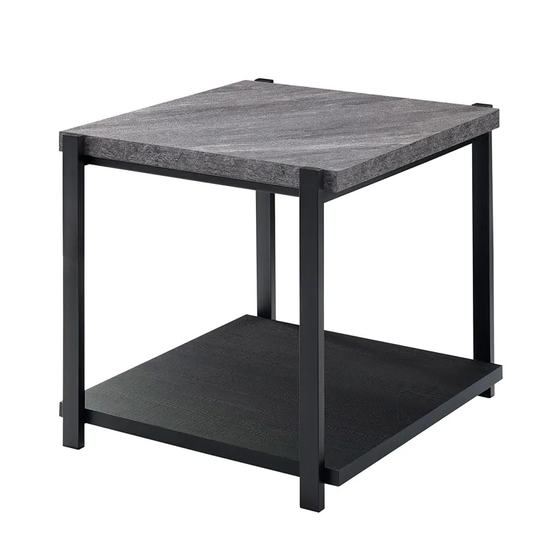Linea 3 PC Occasional Set 1 Coffee & 2 End Tables-Dk Gray F