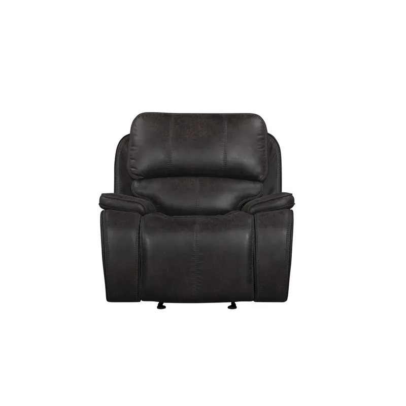 Brookings Glider Recliner-Charcoal