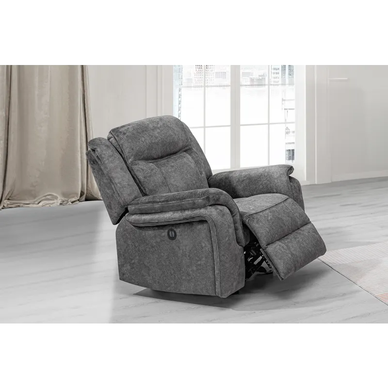 Park City Glider Recliner W/Power Footrest-Slate
