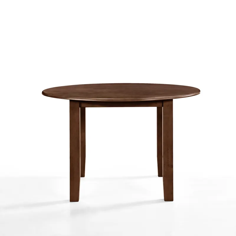 Pascal 47" Round Dining Table-Walnut