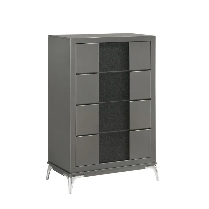 Nocturne 4 Drawer Chest-Slate