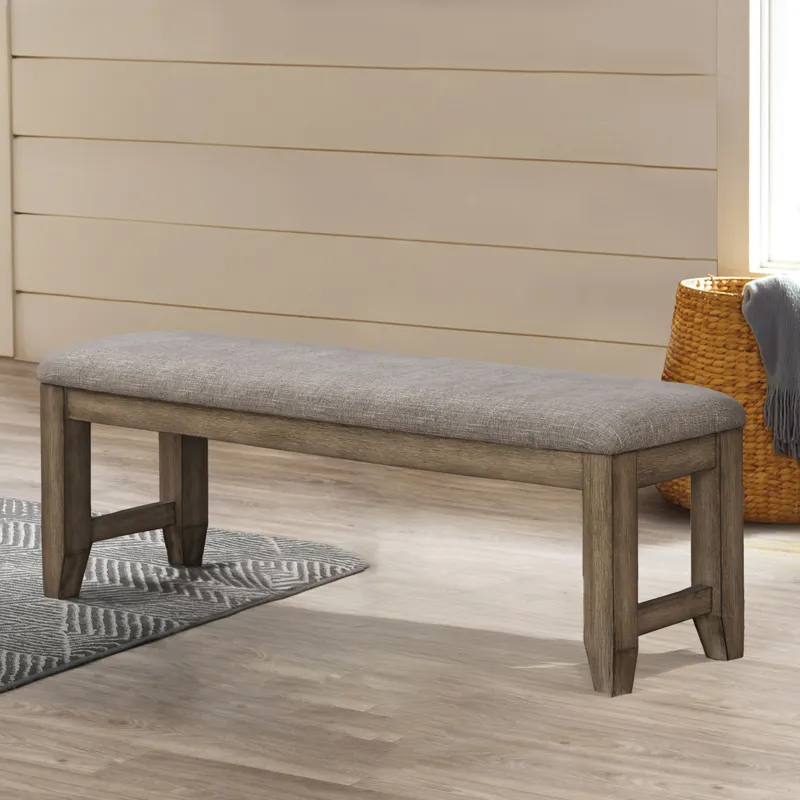 Harrisburg Bench-Walnut