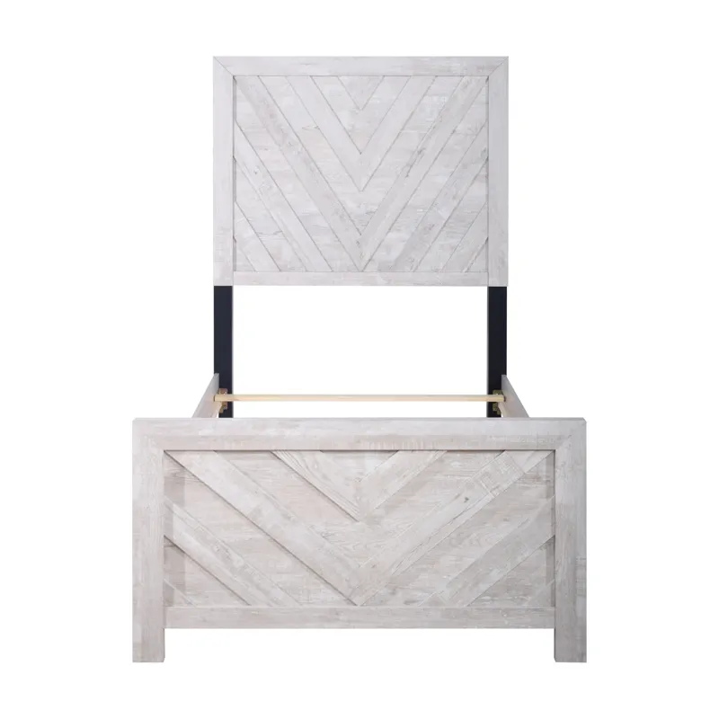 Biscayne Headboard,footboard, & Slats-Driftwood - Twin