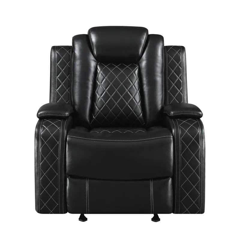 Orion II Glider Recliner-Black