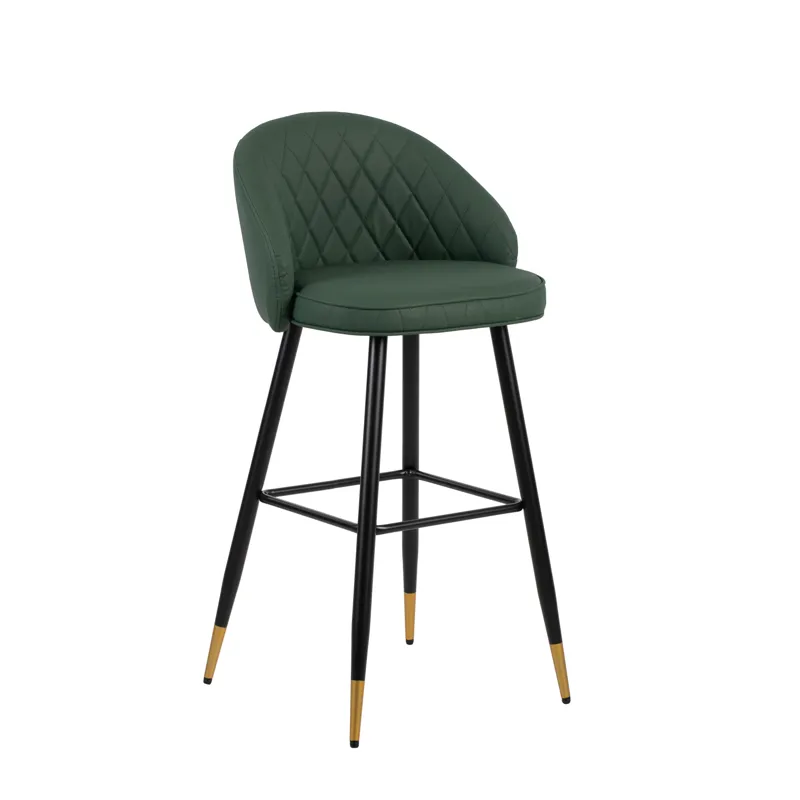 Oliver Green Vegan Leather Bar Chair(2 Per Carton)