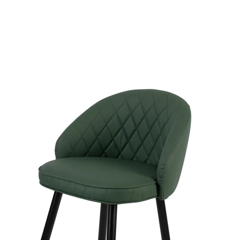 Oliver Green Vegan Leather Bar Chair(2 Per Carton)