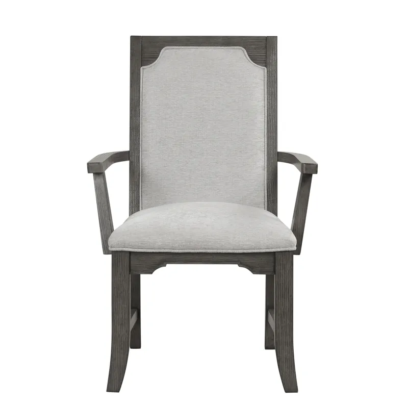 Lisbon Dining Arm Chair(2 Per Carton-Gray