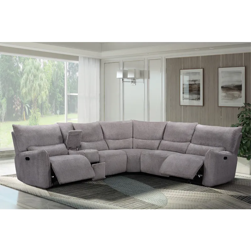 Remsen RAF Loveseat W/One Recliner-Latte