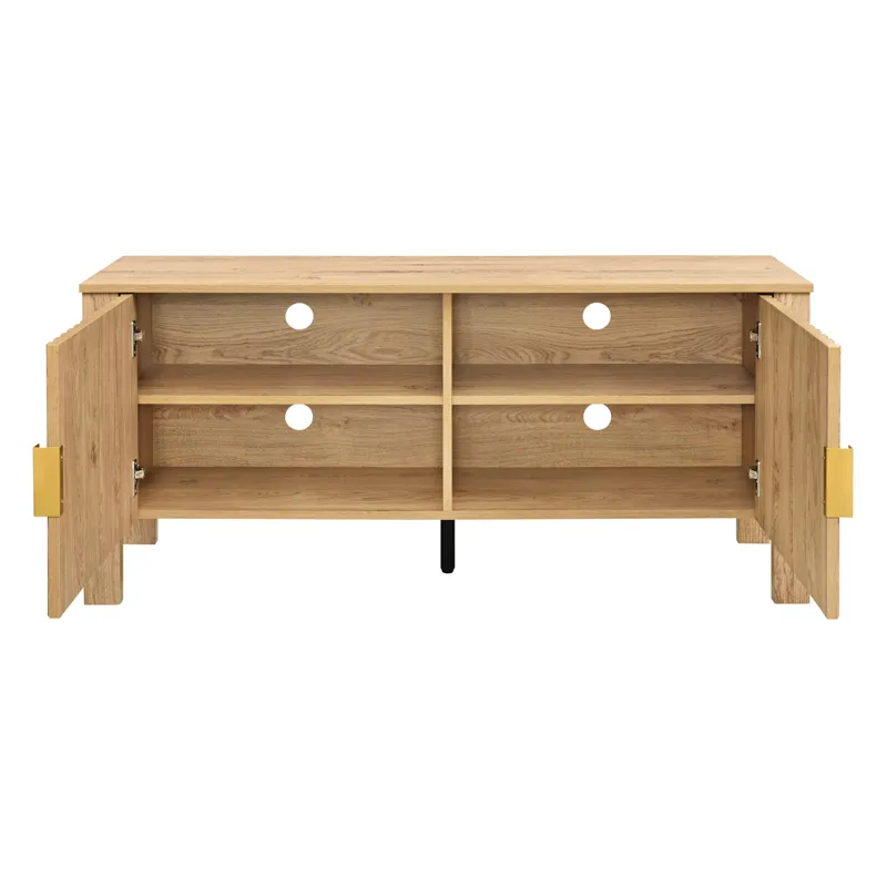 Thayer 47" Two Door TV Console Natural