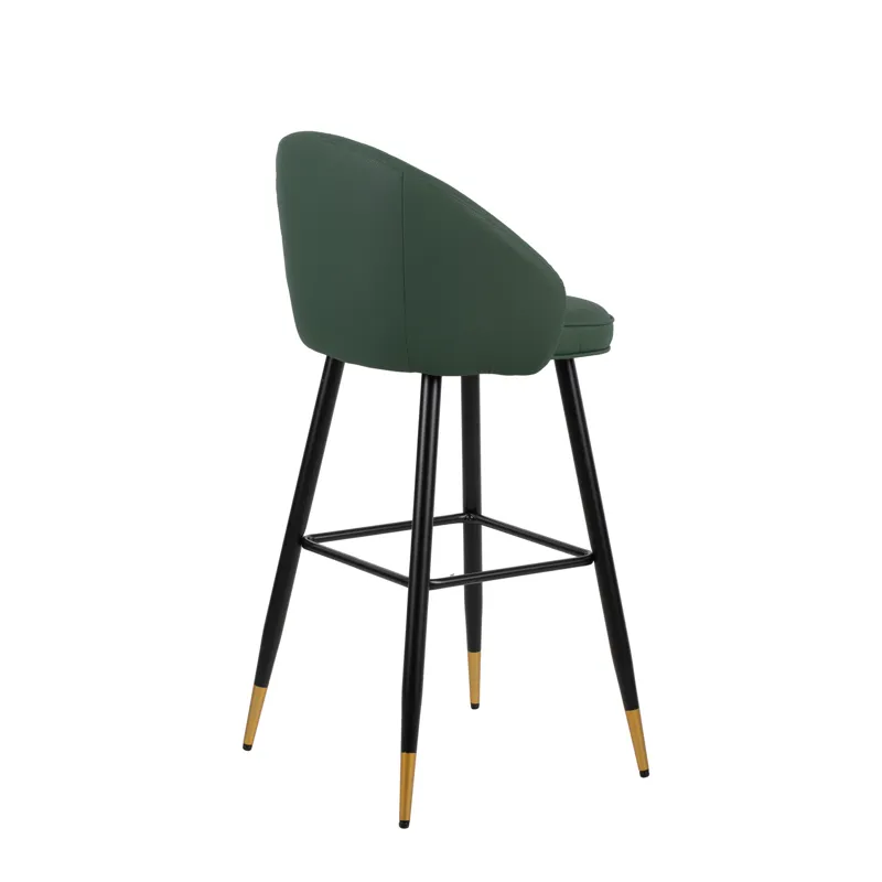 Oliver Green Vegan Leather Bar Chair(2 Per Carton)