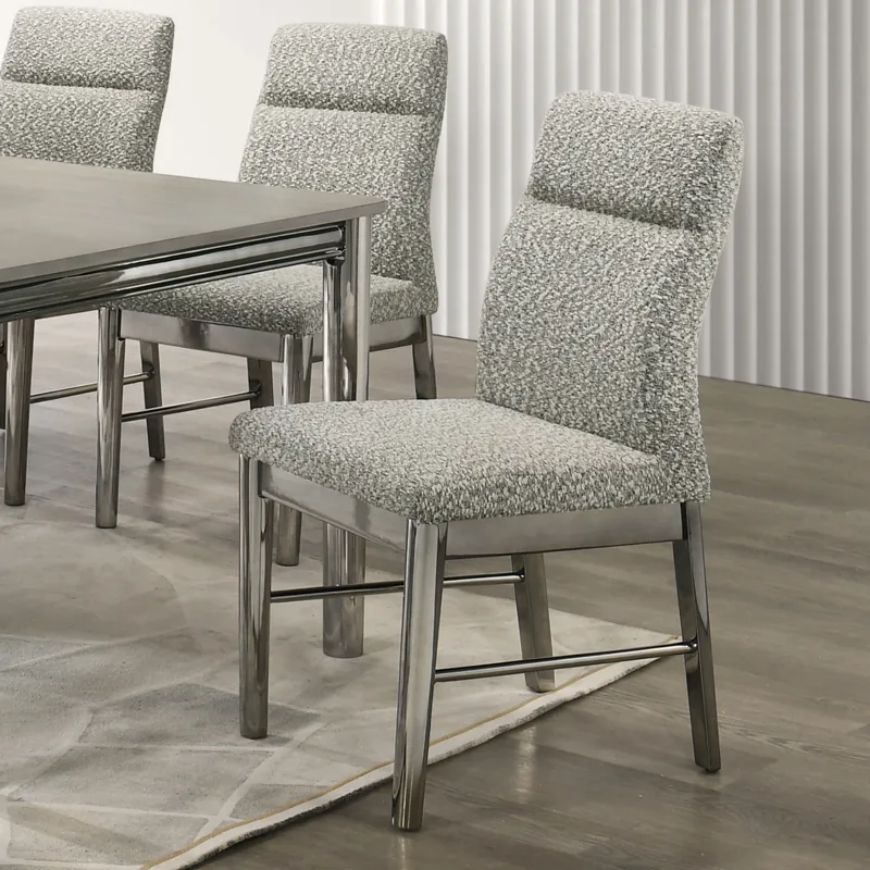 Lennox Upholstered Side Chair(2 Per Carton-Gray