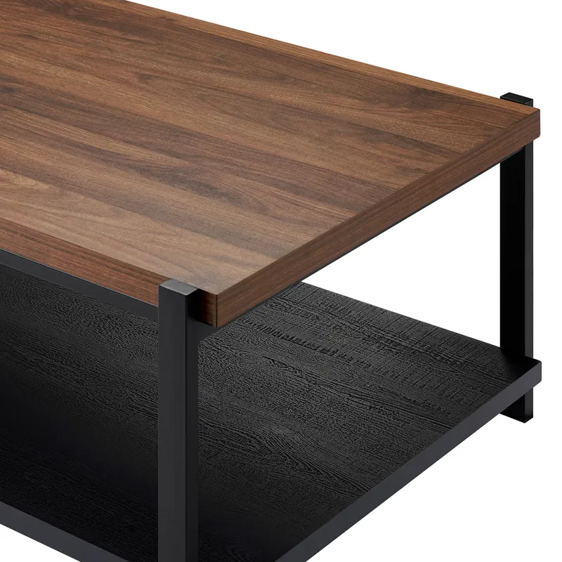 Linea 3 PC Occasional Set 1 Coffee & 2 End Tables-Brown