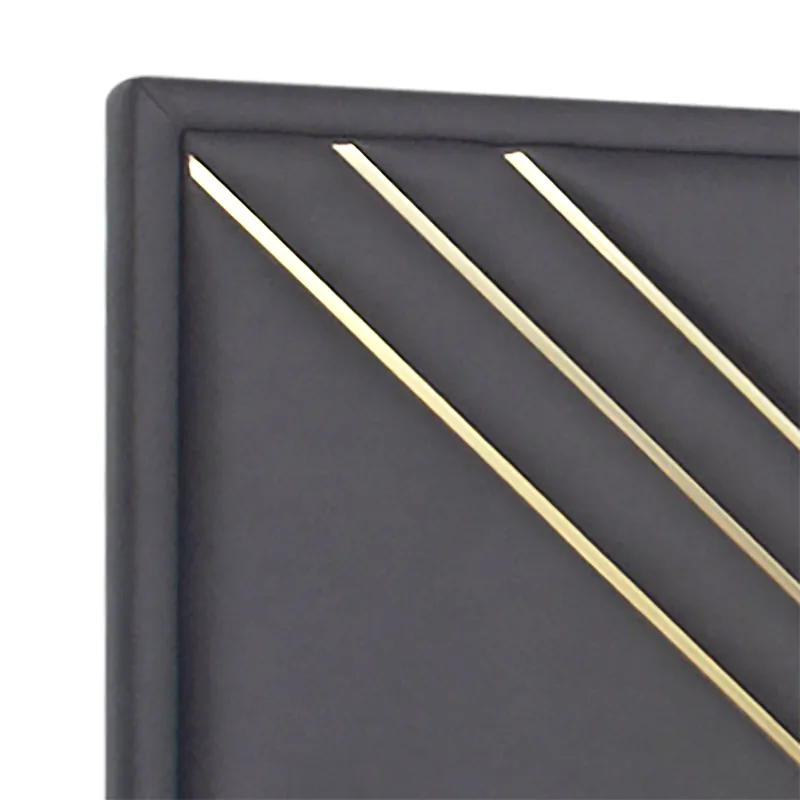 Symmetry Panel Side Rails-Charcoal - Queen/King