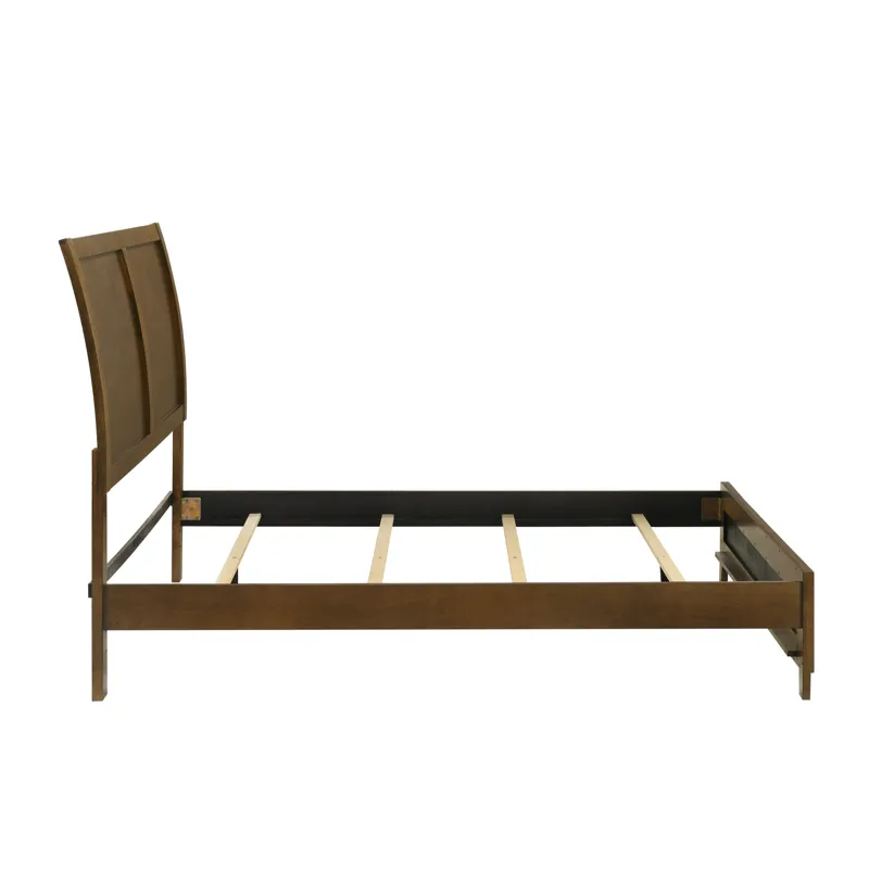Ballard Headboard, Footboard & Slat Kit-Walnut - Queen