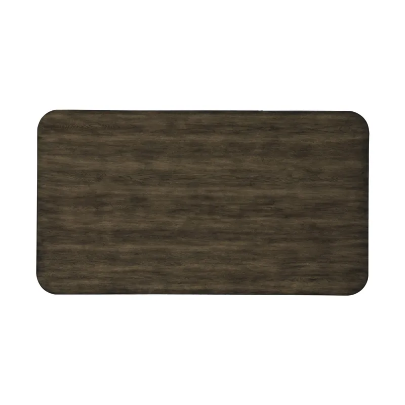 Rex 72" Fixed Top Rectangle Dining Table-Walnut