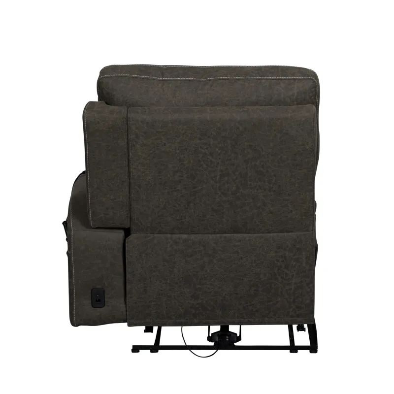 Gaia RAF Recliner W/Power Headrest,footrest,massage, Heat-Sable