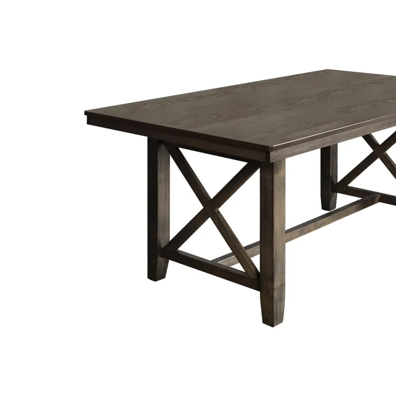 Julius 66" Rectangle Dining Table-Walnut