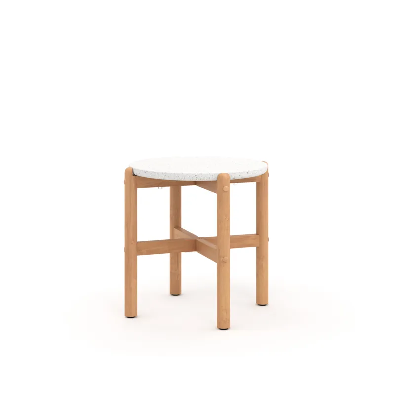 Solstice End Table Terrazzo Top