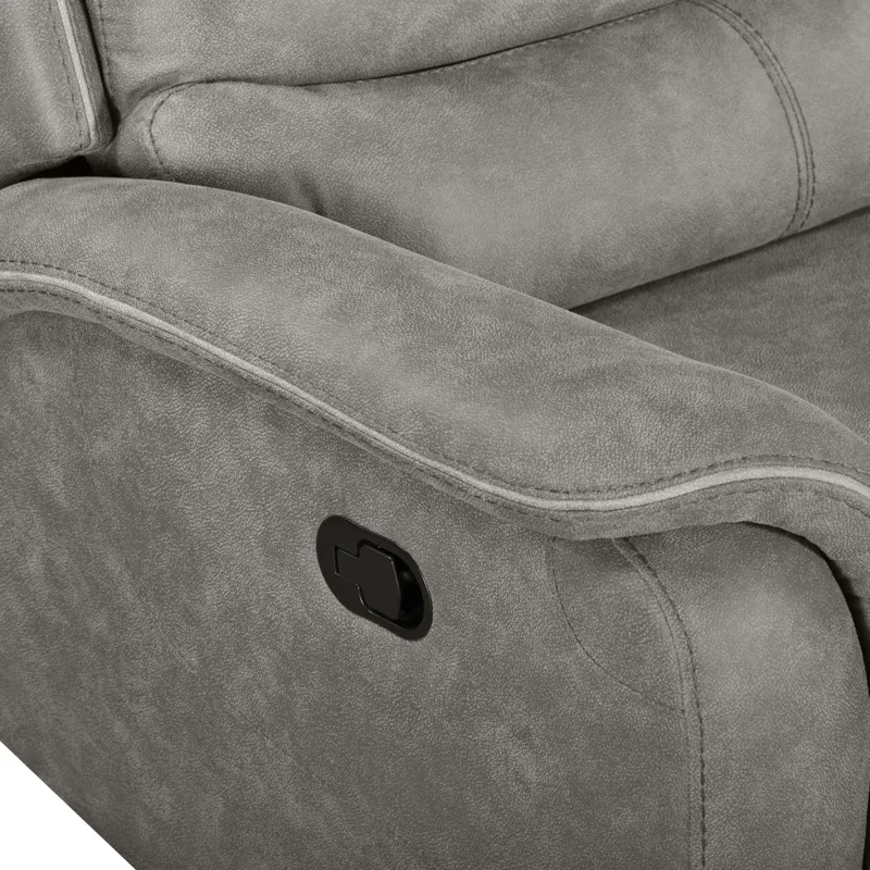 Kamari LAF Console Loveseat W/Dual Recliner-Gray