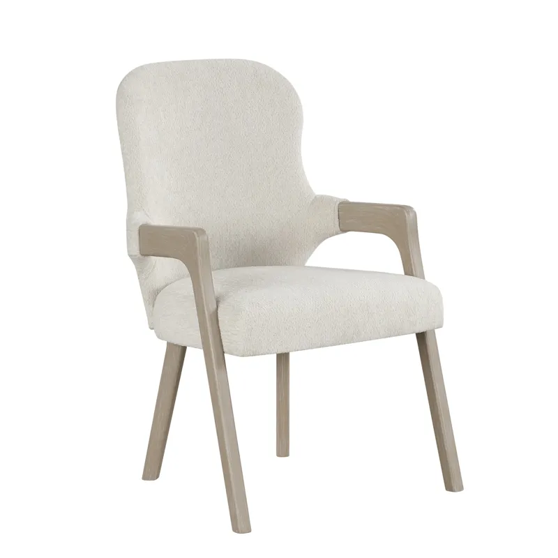Gwendolyn Upholstered Arm Chair(2 Per Carton-Cerused Taupe