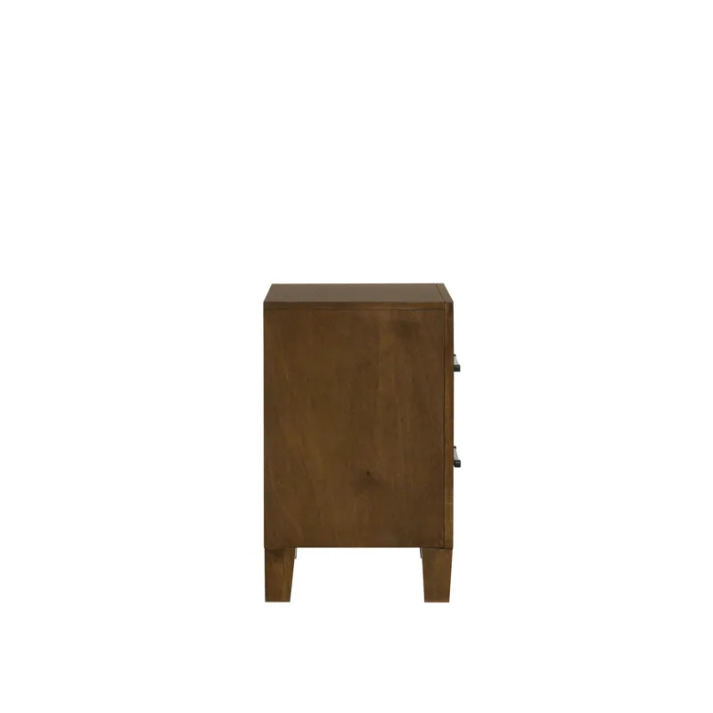 Ballard 2 Drawer Nightstand-Walnut