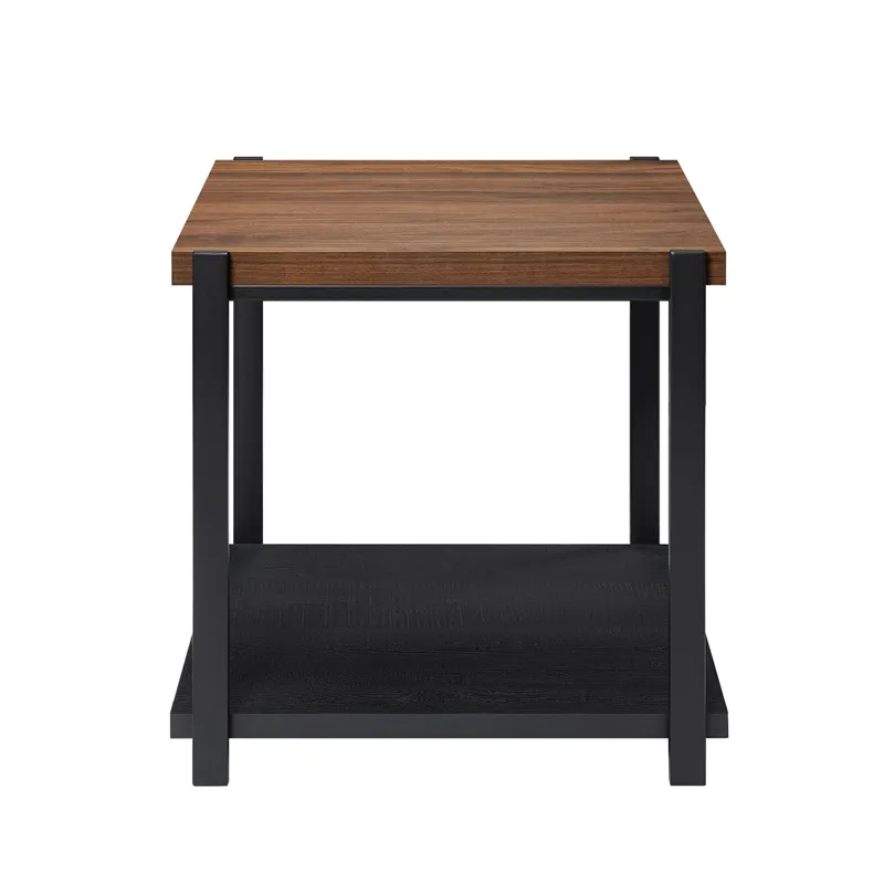 Linea 3 PC Occasional Set 1 Coffee & 2 End Tables-Brown