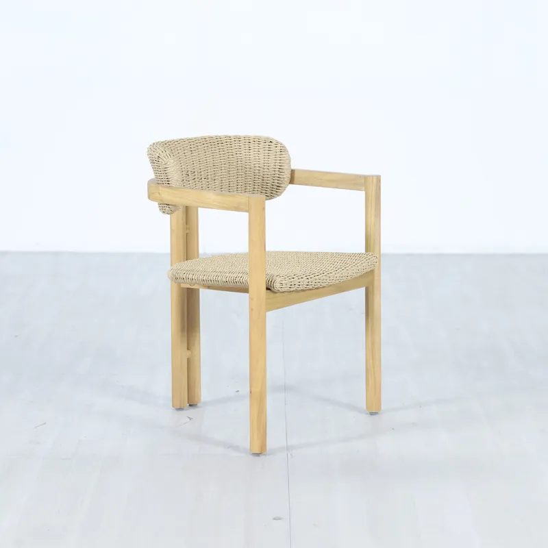 Sedona Wood And Wicker Patio Dining Chair(2 Per Carton)